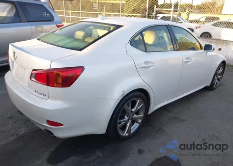 2009 Lexus Is 250 z USA, uszkodzony, nr VIN JTHBK262692084008